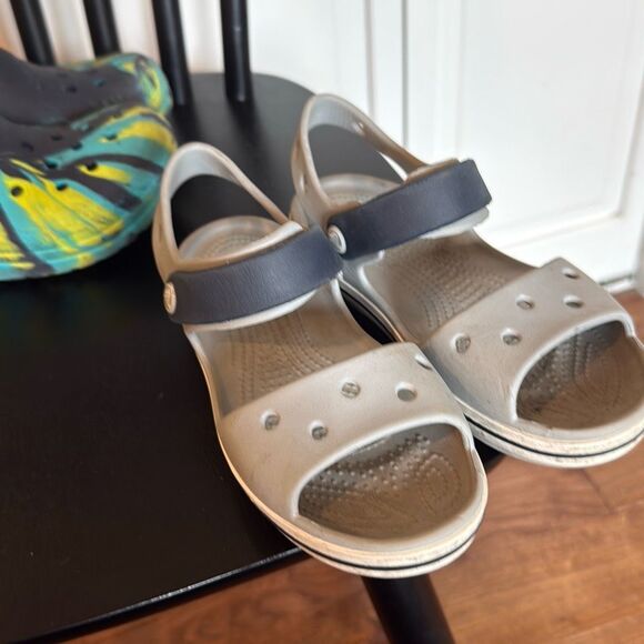 Boys Crocs bundle sandals and lined clogs size 13 - Picture 5 of 11